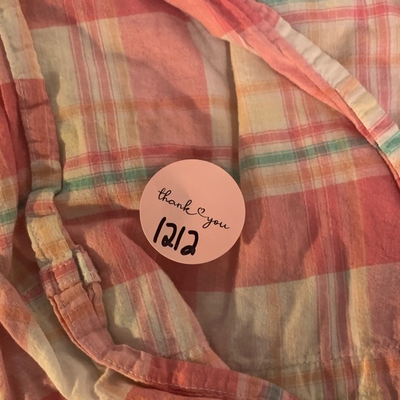 #1212 XL Maurices plaid top - Picture 5 of 5